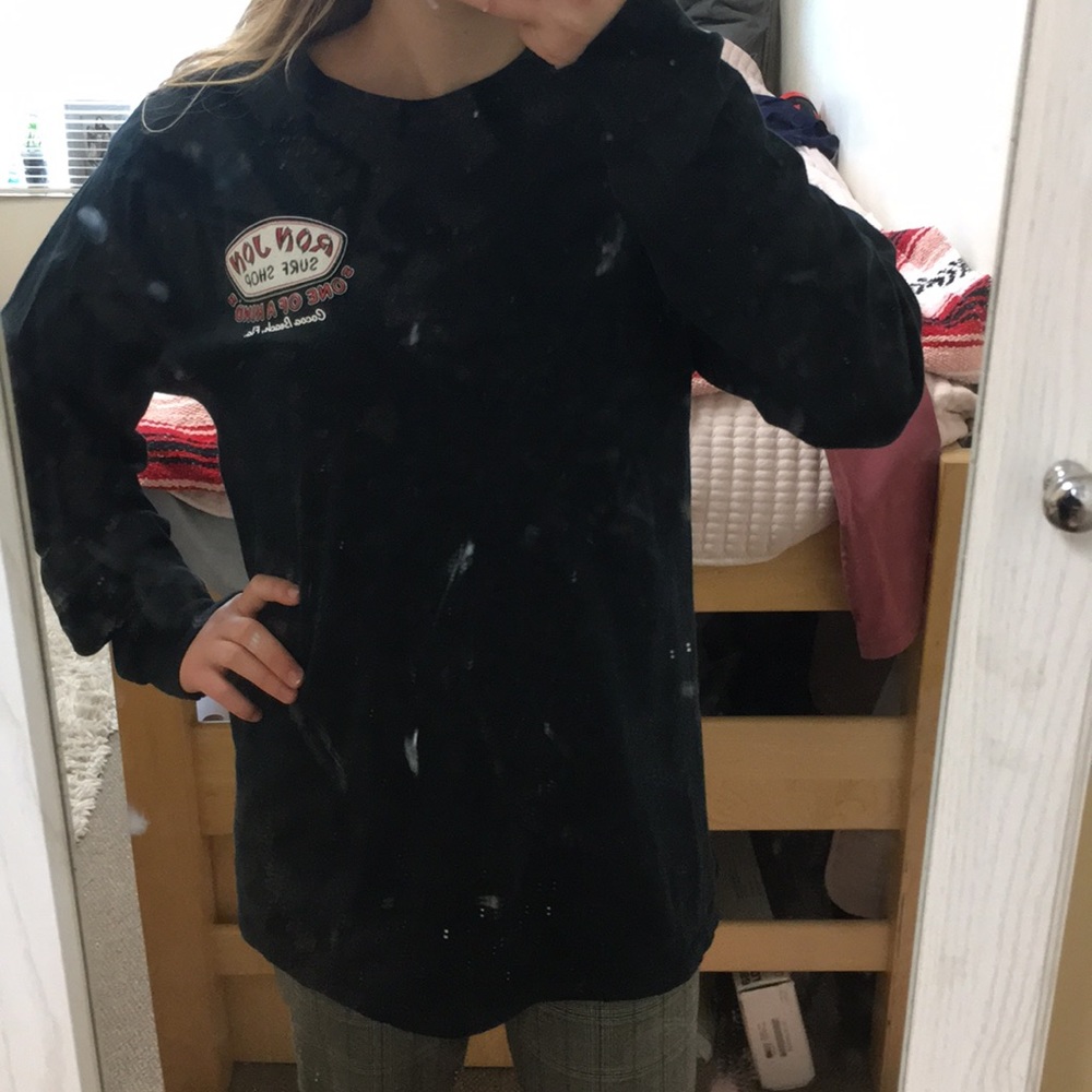 Ron Jon black long sleeve